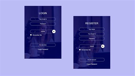 How to register and log.